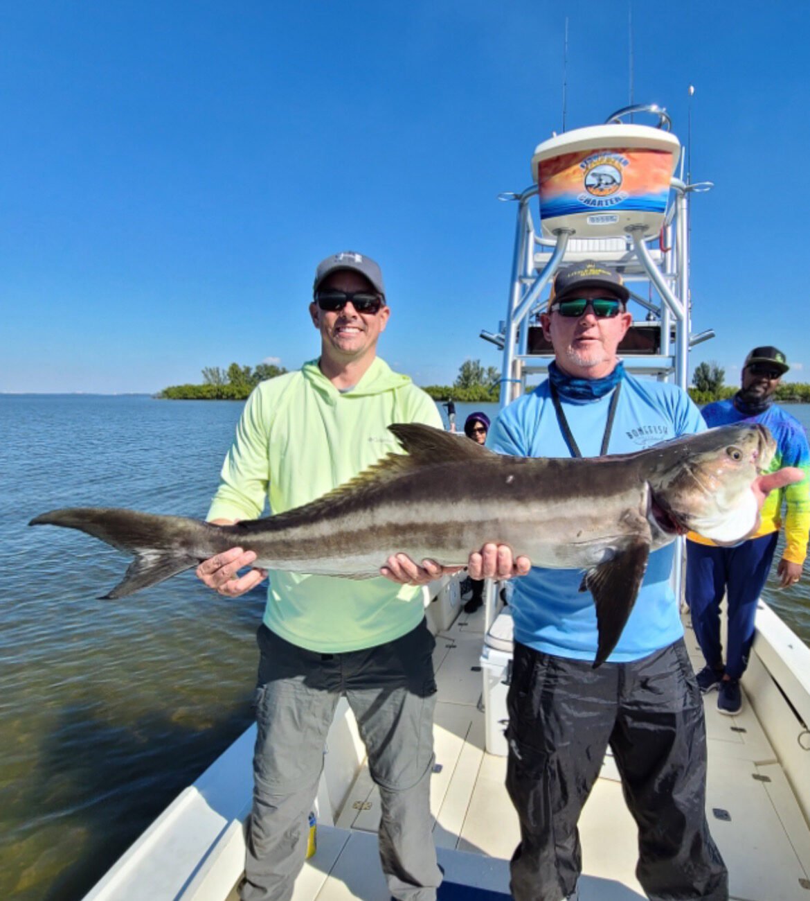 Guest with a catch